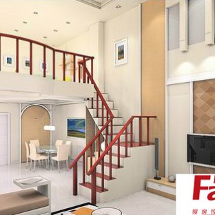 現(xiàn)代躍層裝修效果圖賞析 打造藝術(shù)與實(shí)用兼?zhèn)涞淖≌覂?nèi)空間